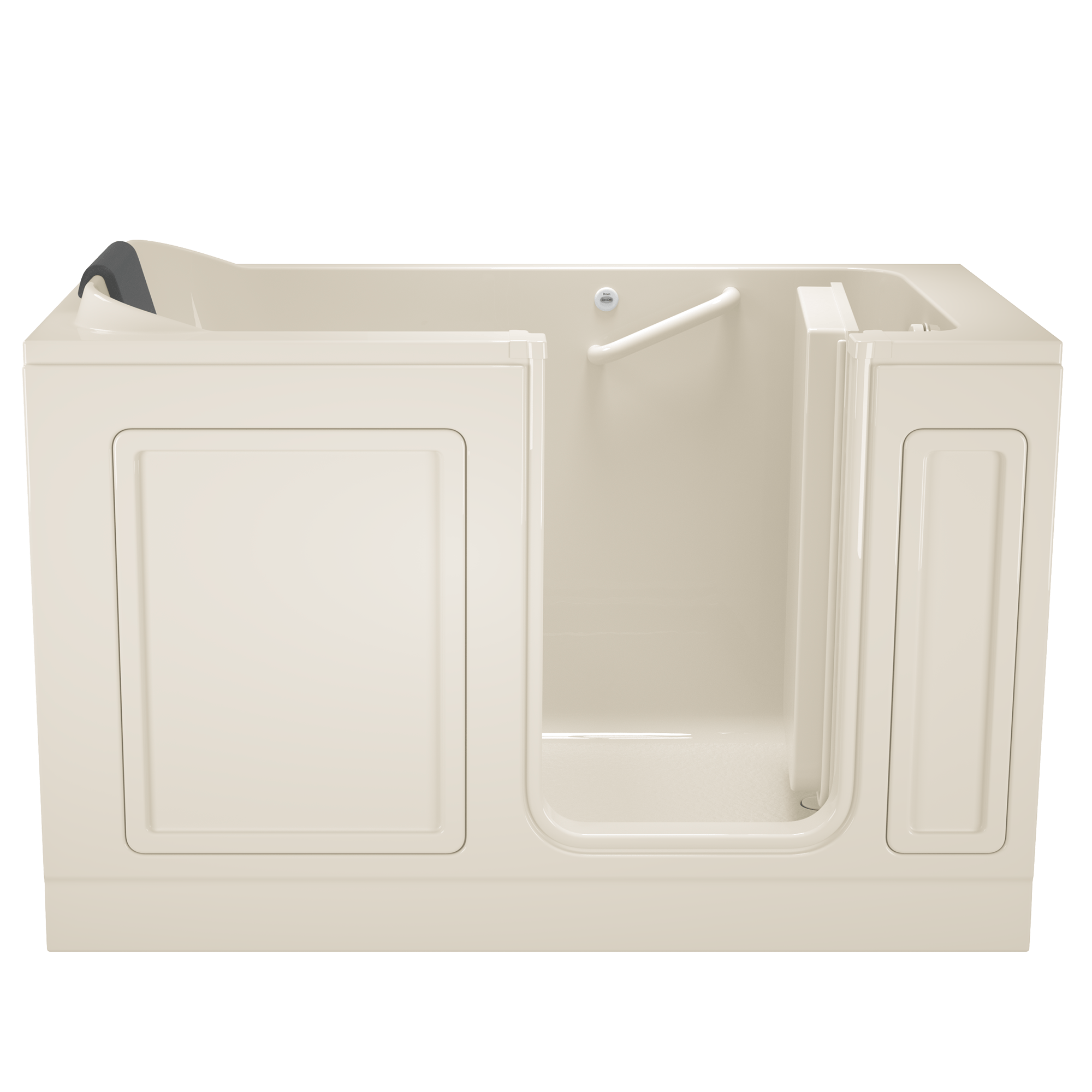 Acrylic Luxury Series 32 x 60  Inch Walk in Tub With Soaker System   Right Hand Drain WIB LINEN